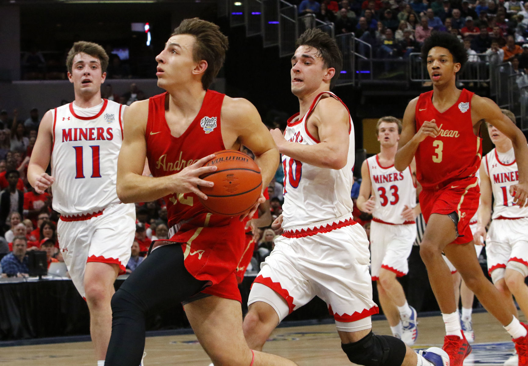 Gallery: Boys basketball Class 2A state final - Andrean vs. Linton-Stockton